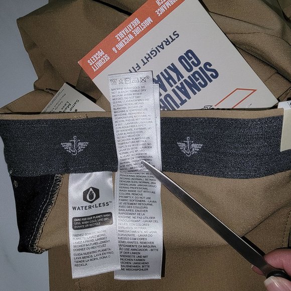 Dockers Men's Signature Comfort Waistband Pants Size 36W x 32L Harvest Gold - Picture 8 of 12